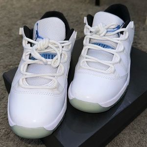 Kids Jordan 11 Retro low ‘ Legend blue